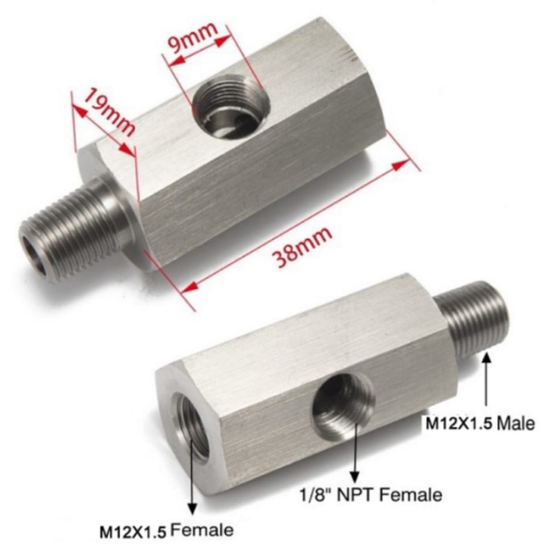 ͺ з   Ŀ,  з  Ƽ, ϼ, 1/8 ġ NPT ̵ Ȧ, adapter-M12 * 1.5